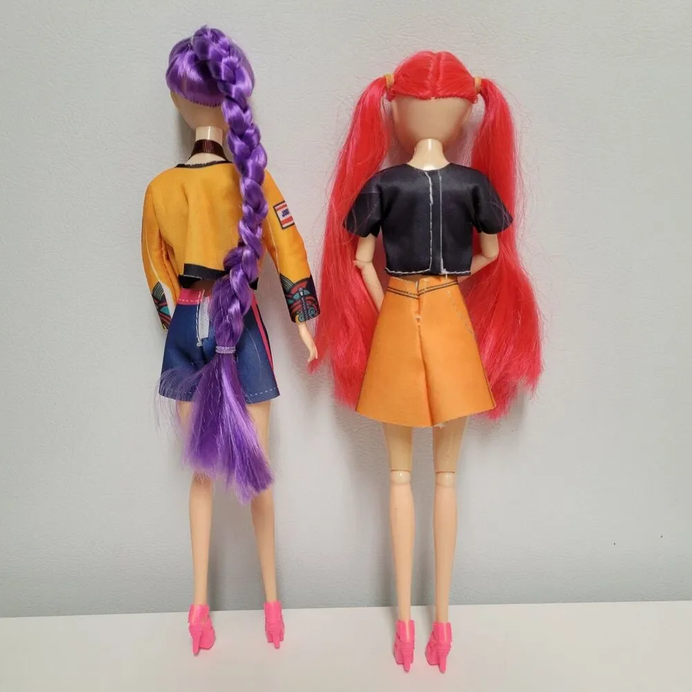 KPop Demon Hunters Dolls Set of 2 Rumi and Mira HUNTR/X